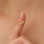 Minimal Diamond Necklace